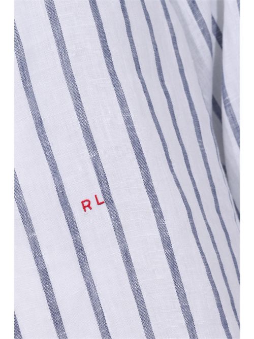 Camicia a righe in lino POLO RALPH LAUREN | 211A12789001